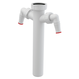 Cev sa holenderom i dva prikljucka 6/4